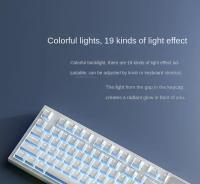 Teclado Mecánico con Instalación de Almohadilla Intercambiable al Calor del 75%, Pantalla TFT, Modo Triple, sin varillas/Cableado 4000mAh RGB LED - details 15