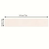 1pc Telar De Mesa Largo De Oceano Tropical Para Fiestas Familiares Bodas Y Outdoor Interior Decoración De Mesa Con Estampado De Agua Marina - details 3