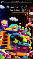 Juego De Aventura En Railway Para Niños Juguetes Educativos Interactivos Montessori Con Bola Rodante Animal Espacial Rocket Material De Plástico ABS - details 0