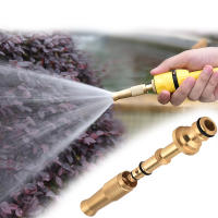 Pistola De Agua De Latón Con Conector Rápido Para Jardín Regulador De Presión Directo Sprinkler Ajustable Herramienta De Jardinería - details 6