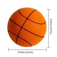 Baloncesto Silencioso Para Niños 18/21/24 Pulgadas Bola De Cuero Elástico Suave Para Interior Tamaño Pequeño Juguetes Deportivos - details 15