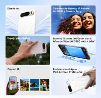 Realme16 5G EU | Batería 7000mAh + Carga 60W | Pantalla 120Hz 4200 nits | Doble cámara 50MP + IP69 | MediaTek Dimensity 6400 Turbo - details 4