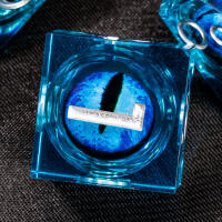 Juego De Dados DND Líquido Núcleo D&D Resina Fronteriza Para Juego De Rol RPG D20 D12 D10 D8 D6 D4 Borde Fino Dados De Dragón Y Sótano - details 15