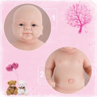 Muñeca De Silicona Completa IVITA WB1512CT Para Niños 36cm Con Pacificador Magnético Muñeco De Peluche Suave Para Niños Juguetes De Navidad - details 19