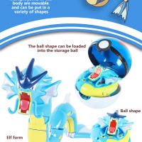 Figura De Anime Pokémon Pikachu Y Poké Ball Dual Morfología Muñeco De Snorlax Modelo De Pelota Para Niños Juguetes De Coleccionista - details 16