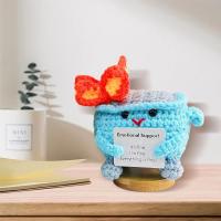 Muñeco De Crochet Divertido Para Decoración De Hogar Y Piso Estilo Europeo Regalo De Navidad Ornamento De Mano Hecho a Medida - details 6