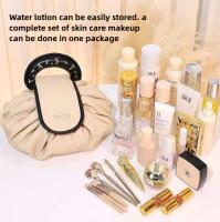 Bolsa De Maquillaje Grande Portátil Impermeable Con Cuerda Para Viajes Baño De Playa Y Gimnasio Almacenamiento De Herramientas De Maquillaje - details 1