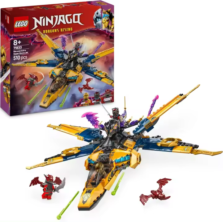 Lego 71833 Super jet de la tormenta de Ras y Arin Lego Ninjago - 1