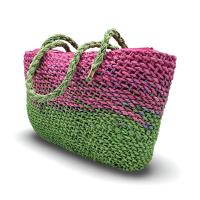 Bolso Grande de Imitación Rafia para Mujer | Ideal Primavera-Verano, Amplia Capacidad con Asas de Hombro | Disponible en Varios Colores - CAMAR - details 4