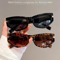 Gafas De Sol Para Mujer Y Hombre Estilo Vintage Con Ojos De Gato Lentes Gradiente Irregular Protección UV400 Unisex - details 5