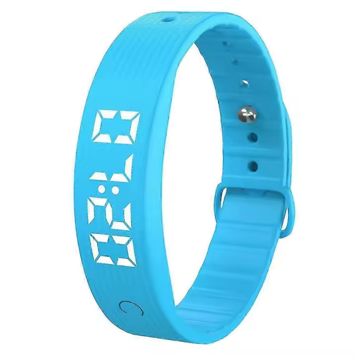 W5SV Smart Bracelet with Vibrating Alarm, Sleep Monitoring Digital Display Electric Watch - Green - 1