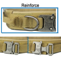Collar para Perros Policía/Militar - Hebilla Cobra + Nylon Antifricción | Uso en Entrenamiento, Senderismo y Seguridad - details 8