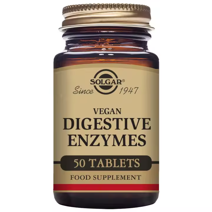 Solgar Vegan Enzimas Digestivas Comprimidos masticables - 1