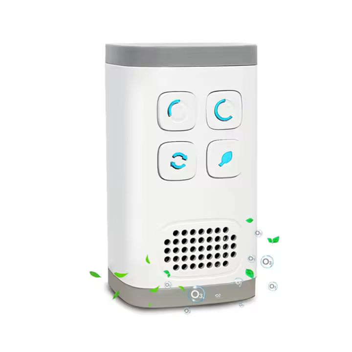 Mini Purificador De Aire Con Generador De Ozono Y Iontizador Para Hogar Y Baño Desodorante Para Mascotas Potencia 5W Voltaje 100-240V - 1