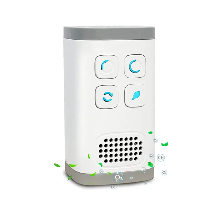 Mini Purificador De Aire Con Generador De Ozono Y Iontizador Para Hogar Y Baño Desodorante Para Mascotas Potencia 5W Voltaje 100-240V - 1