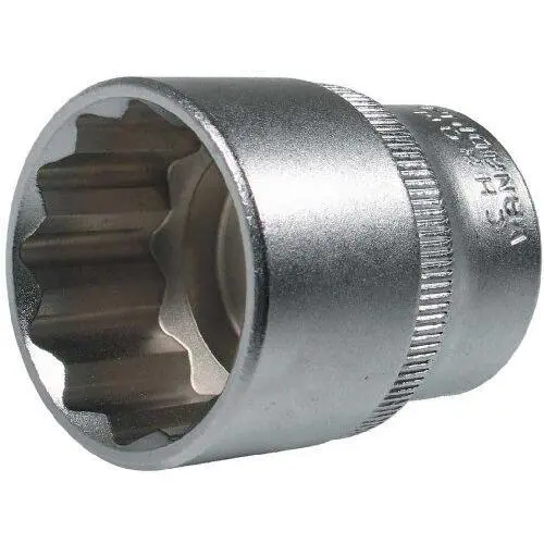 LLAVE DE VASO DE 12 CARAS PARA CARRACA DE 1/2" 36 MM - 1