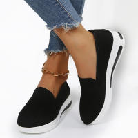 Zapatos de mujer de talla Grande, Nuevos, de Primavera y Verano, Planos, informales, de Malla transpirable, Con Suela Gruesa, Deportivos e informales. - details 4