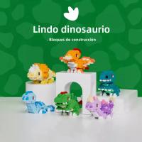 Bloques De Construcción Micro-Partículas DIY Juguete Creativo De Tiempo Libre Dinosaurio Pequeño Ornaments Animal Bloques De Construcción Unisex - details 2