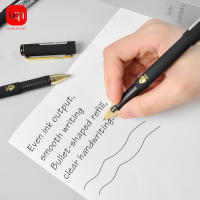 Lápiz Gel Mate Negro 0.5mm WQN Pack De 3/6/12 Unidades Para Firmas De Negocios Y Escuela Material Plástico Sin Tóxicos - details 1