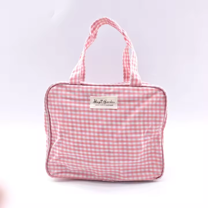Bolso de Mano Colección Vichy, Impermeable y Pequeño - Bagsgarden - 1