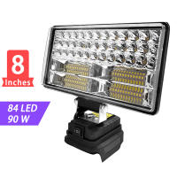 Spotlight LED Portátil Sin Cable Para Pesca Y Emergencias Tamaño 3/4/5/8 Pulgadas Compatible Con Batería Makita 20V - details 0