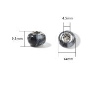 20Pcs Cuentas De Resina Estilo Pintura Chino Dos Colores Mezcladas Colgantes Sueltos Para Suministros De Joyería DIY Pulsera Cadena De Teléfono - details 1