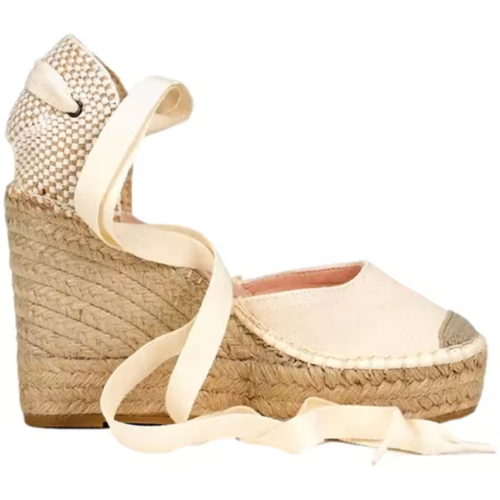 Sandalias marca Macarena modelo Alba50-Crudo para mujer en color blanco - 1
