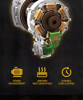 Llave De Impacto Sin Cable Dewalt DCF880 De Alta Torque Motor Sin Escobillas Herramienta De Reparación De Neumáticos 20V Recargable - details 5