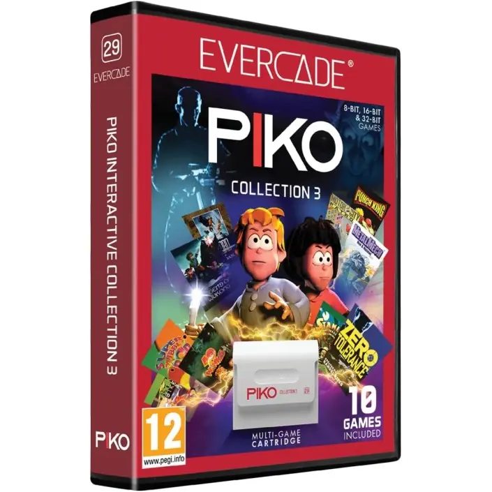 Cartucho con Juegos Piko Collection 3 para Videoconsola Evercade - 1