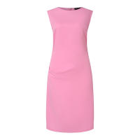 Vestido Elegante Sin Mangas De Mujer ZANZEA De Moda Coreana Casual Con Cuello Redondo Draped Vestidos De Oficina Largo Hasta La Rodilla Para Mujer - details 15