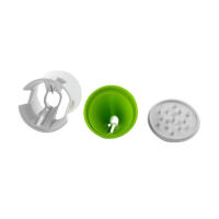 LMETJMA Spiralizer De Acero Inoxidable Para Verduras Y Frutas Herramienta De Cocina Eco-amigable Y Resistente Para Hacer Pasta De Zanahoria KC0335 - details 4