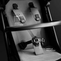 KINDERKRAFT Silla de paseo para avión PILOT 2, plegado compacto de kinderkraft - details 2
