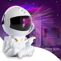 Proyector De Galaxias Estelares Con Nave Espacial Y Rocket Cálido Luz Nocturna LED Decoración De Habitación Regalo Para Niños - details 6