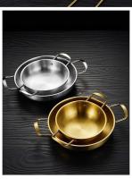 1 olla Dorada de Maple inoxidable para ramen, Olla Caliente, Olla para SOPA, utensiilios de Cocina Para Cangrejos de Río y marcos, de Cocina utensiilios, suministros para Restaurantes - details 1