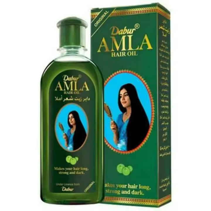 Aceite de pelo AMLA Dabur 100ml,Aceite capilar de crecimiento, brillo ,fuerza, Tratamiento de cabello intensivo hidratante, oriental, árabe NOVEDAD - 1