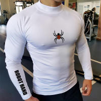 Camiseta Deportiva De Hombre Con Manga Larga Para Correr Y Gimnasio Ropa De Fitness Comprimida Sudadera De Sportwear - details 5