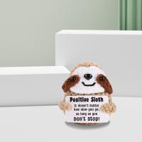 Adornos De Animales De Energía Positiva Tejidos a Mano Decoración Emocional Para El Hogar Regalo De Navidad Cumpleaños Personalizado Retro Y Nostálgico - details 8
