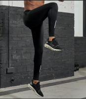 Pantalones De Compresión VANSYDICAL Para Hombre Con Cinturón Elástico Y Rayas Reflectantes Tights De Running Y Gimnasio - details 11