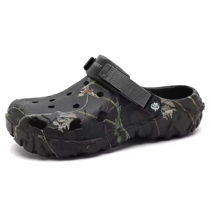 Clogs De Verano Para Hombre Sandalias De Piscina Al Aire Libre Zapatos De Jardín Male Summer Clogs Cómodos Y Transpirables Para Uso Diario - 1