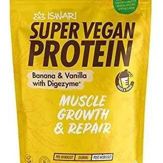 Super Vegan Protein Fitness Platano-Vainilla 350Gr - 1