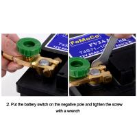 Interruptor De Batería Universal Para Coche Y Motocicleta Protector De Corte Rápido Terminales De Batería RV Interruptor De Desconexión - details 8