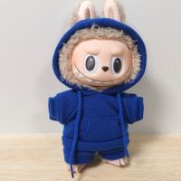 Conjunto De Ropa Para Muñeca Labubu De 17 Cm Color Sólido Hoodie Y Pantalones Accesorios Para Muñecas DIY Regalo Para Coleccionistas De Juguetes - details 5