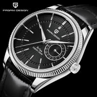 Reloj De Pulsera Masculino PAGANI DESIGN 2021 Quartz Automatico 40mm Correa De Cuero Acero Inoxidable Pantalla De Cristal De Zafiro Resistente Al Agua Para Deportes - details 0