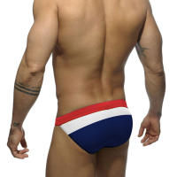 Bikini De Baño Para Hombre Sexy Briefs Estrecho Y Elástico Traje De Natación Deportivo De Playa Marca Surf Verano Push-up Swimwear - details 14