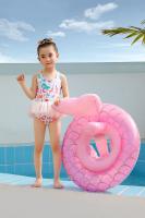 Anillo De Natación Con Sombrilla Para Bebé Flamingo De Rooxin Asiento Flotante Para Piscina Y Playa Estilo De Verano - details 29