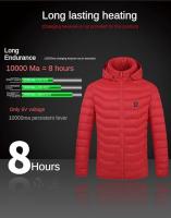 Abrigos de algodón con calefacción inteligente para hombres y mujeres, abrigos de algodón con calefacción a temperatura constante, chaquetas aislantes con calefacción para hombres y mujeres - details 2