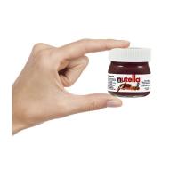 FERRERO Nutella Botes de Nutella en miniatura de cristal, Set de 15 ó 64 unidades de 25g, crema de avellanas y chocolate para untar - PACK DE 15 UNIDADES Ó de 64 UNIDADES - details 0