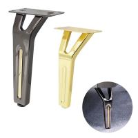 4pcs Piernas De Muebles De Metal Nueva Estilo 15cm Para Sofá Mesa De Café Cama Armario Baño Estuche De Repuesto De Pie De Muebles - details 0