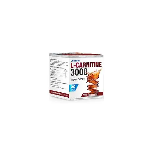 Quamtrax L-CARNITINE 3000 (1CAJA -20 VIALES) SABOR COLA - 1