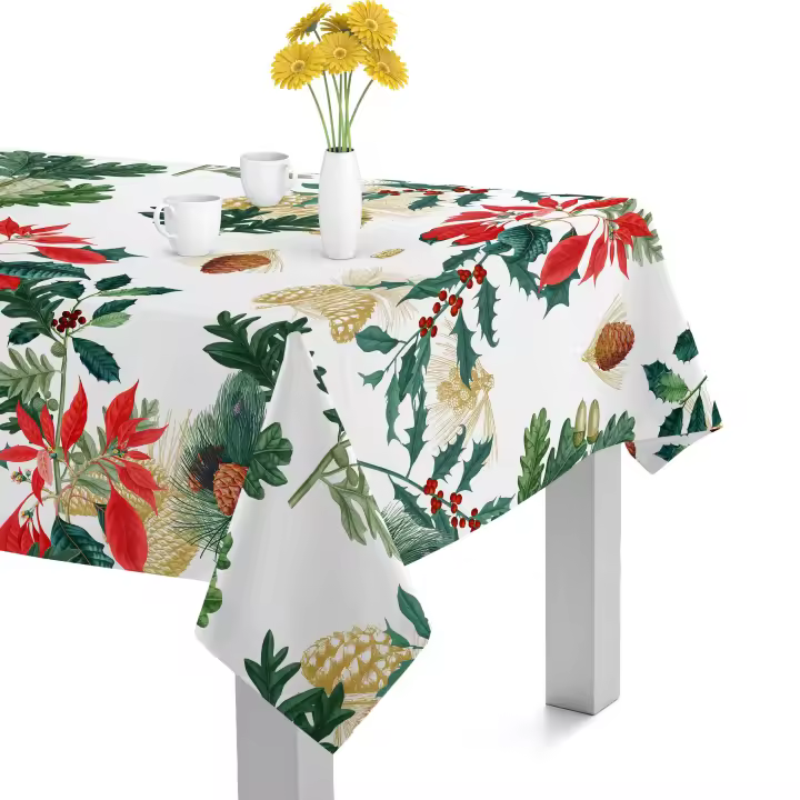 Happyfriday- Mistletoe Mantel, Manteles 100% Poliéster, calidad de 195 gr x m2, Fabricado en España - 1